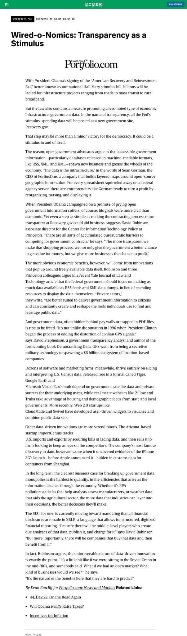 Wired Review Screenshot